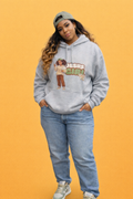 👉🏽 Hoodie Jesus Girl Gris